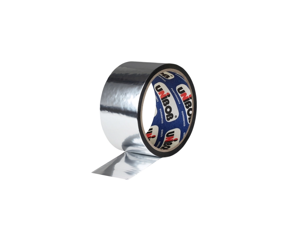 Купить Лента металлизированная для скрепления подложек 48мм х 25м UNIBOB                                   