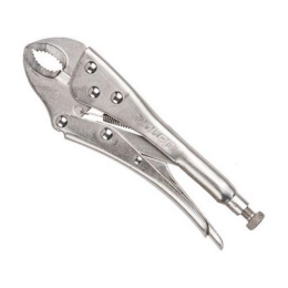 Купить Зажим с фиксатором 180мм изогнутые губки ВОЛАТ                                                      