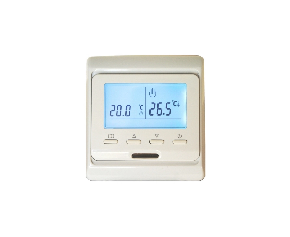 Купить Термостат Е 51.716 WiFi белый программируемый два датчика температуры-пола и воздуха                