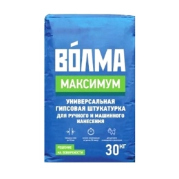 Купить Штукатурка гипсовая ВОЛМА Максимум 30кг                                                             