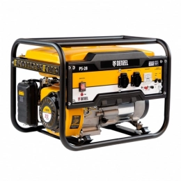 Купить Бензогенератор PS 28 2.8 кВт ручной стартер Denzel                                                  