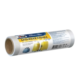 Купить Стретч пленка багажная 250ммх50м 20мкм UNIBOB белая                                                 