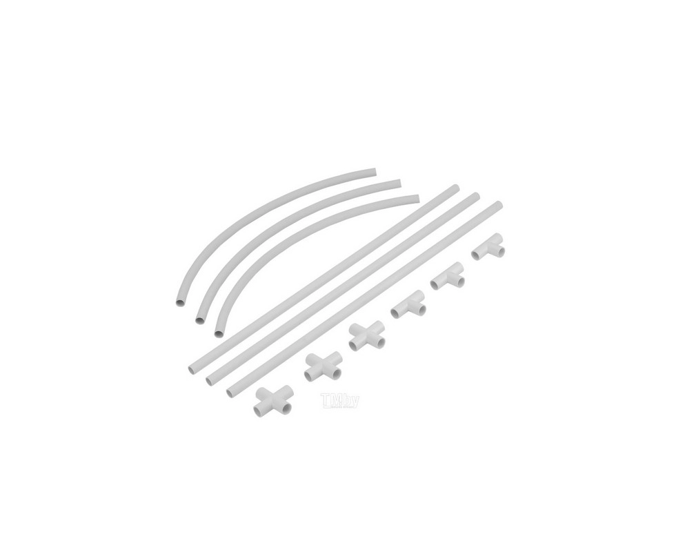 Купить Каркас парника пластиковый 300х110х120см дуга d20мм белый Palisad 63901                             