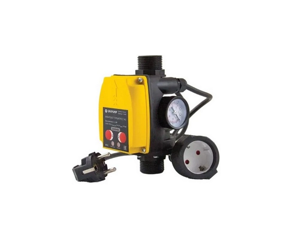 Купить Блок управления насосом ТУРБИПРЕСС М2 с вилкой и розеткой UNIPUMP                                   