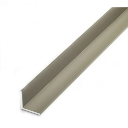 Купить Профиль уголок анодированный 20х20х1,5мм 2,7м  Шампань Уп 06-27.2700.542л                           
