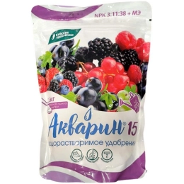 Купить Водорастворимое удобрение АКВАРИН 15 0,5кг Дой-пак                                                  