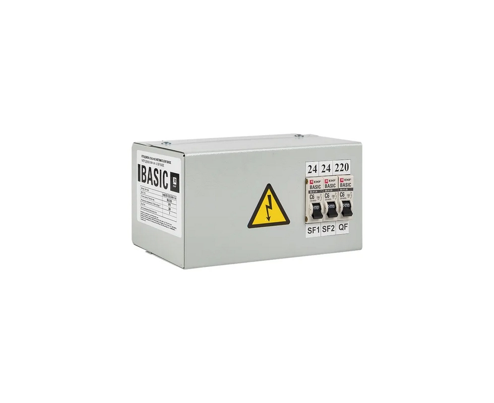 Купить Ящик с понижающим трансформатором ЯТП 0.25 220/24В EKF Basic                                        