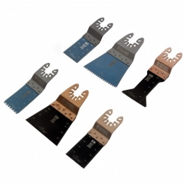 Купить Набор насадок для МФИ по дереву металлу пластику 6шт Denzel                                         