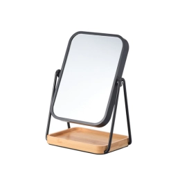 Купить Зеркало косметическое черное на
бамбуковой основе артикул 90043                                     