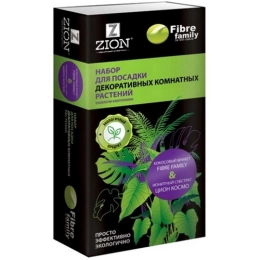 Купить Набор для посадки декоративных комнатных растений ZION 4л                                           