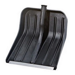 Купить Лопата для снега Люкс 445*405 мм черный, без черенка                                                