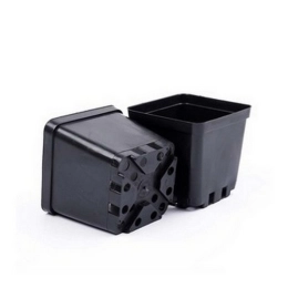 Купить Горшок твердый литой 15х15х15см объем 2,7л                                                          