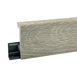 Купить Плинтус наполольный Quadro Pro WP046 Дуб Гри 2,0м                                                   