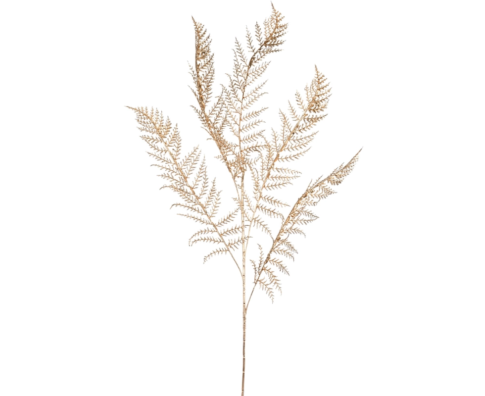 Купить Ветвь искусственная Папоротник 900мм золотой AAE324080                                              