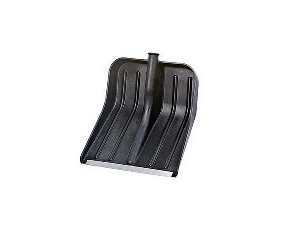 Купить Лопата для снега Люкс 445*405 мм черный, без черенка                                                