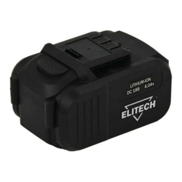 Купить Аккумулятор ELITECH 18V 4.0 Ah 1820.067700                                                          