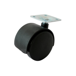 Купить Колесо мебельное d50 мм на площадке без фиксатора STARFIX                                           