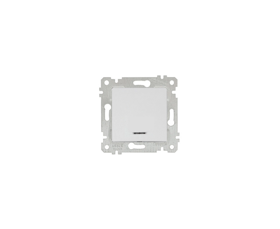 Купить Выключатель с подсветкой белый Mutlusan 2200-415-0101                                               