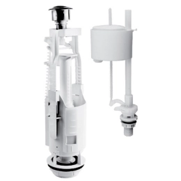 Купить Арматура для бачков BERGES Eko 11 однокнопочный нижний клапан 030311                                