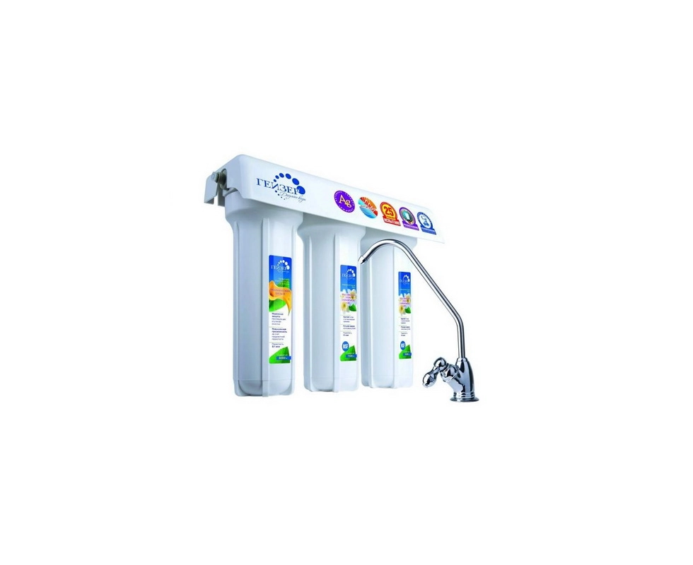 Купить Фильтр Гейзер-3ИВС люкс стандарт для сверхжёсткой воды 16009                                        