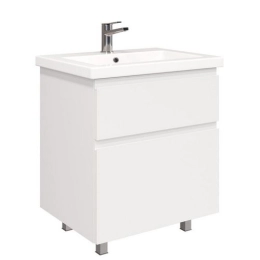 Купить Тумба напольная Laparet Optimum 60 белый глянец                                                     