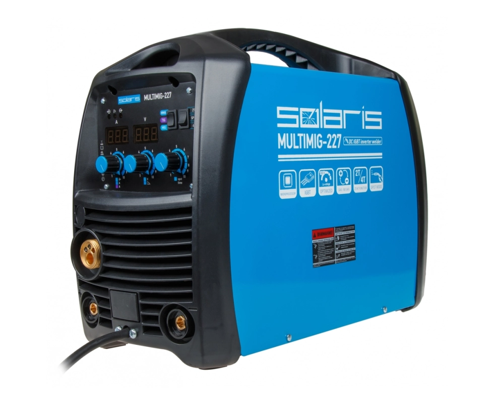 Купить Полуавтомат сварочный Solaris MULTIMIG-227 (MIG/MMA/TIG)                                            