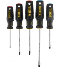 Купить Набор отвёрток 5шт PH+SL S2 3к рукоятка Denzel                                                      