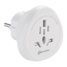 Купить  Адаптер путешественника 13А ELECTRALINE 70039                                                      