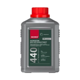 Купить Антисептик деревозащитный для наружных работ Неомид 440 концентрат 1:9 0,5 кг                       