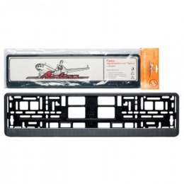 Купить Рамка для номерного знака Airline AFC-03 Карбон                                                     