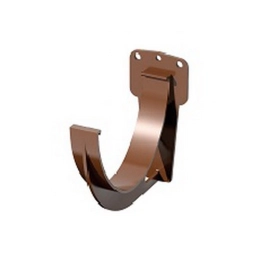 Купить Кронштейн желоба ПВХ коричневый Поливент                                                            