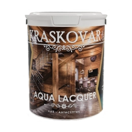Купить Лак антисептик для дерева и камня Kraskovar Aqua Lacquer бесцветный 2 л                             