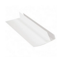 Купить Профиль F образныйПВХ 8х3000мм белый                                                                