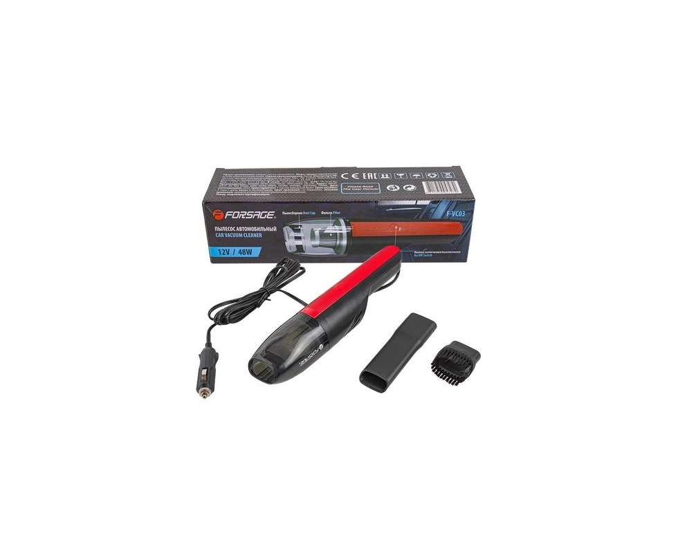 Купить Пылесос автомобильный 12V Forsage 30205 F-VC03                                                      