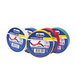 Купить Изолента 19мм х 20 м белая 150 мкн UNIBOB                                                           