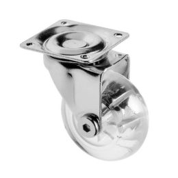 Купить Колесо мебельное Brazylia 50мм прозрачное                                                           