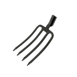 Купить Вилы 4х рогие огородные 180х280мм кованые без черенка 638212                                        