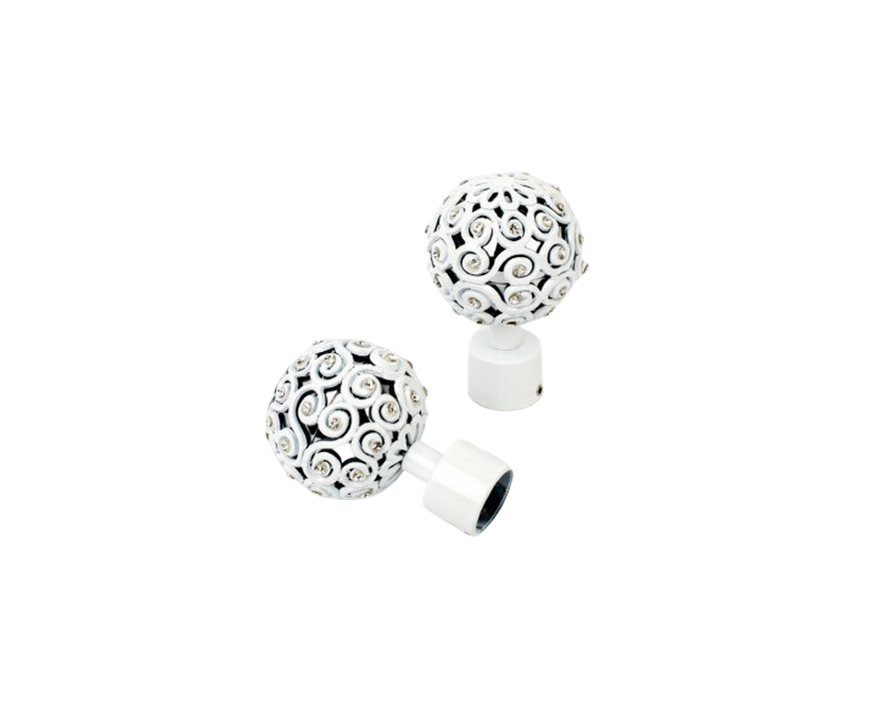 Купить Комплект из 2-х наконечников Тэтис арт. СН-19-214-32 белый пиано, Китай                             