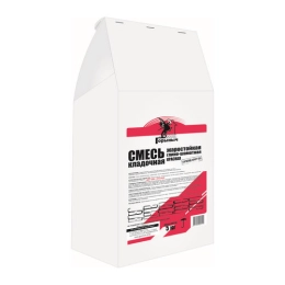 Купить Смесь кладочная жаростойкая глино-шамотная красная Горыныч 5 кг                                     