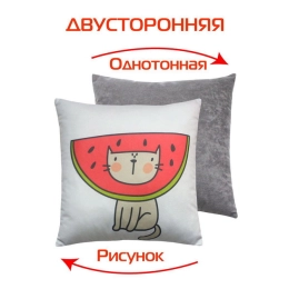 Купить Подушка декоративная MATEX FANTASY КОТ АРБУЗ 33x33                                                  