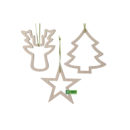 Купить Фигура новогодняя из дерева 550624                                                                  