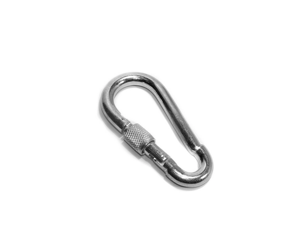 Купить Карабин с фиксатором М6 DIN 5299D упаковка 2шт STARFIX                                              