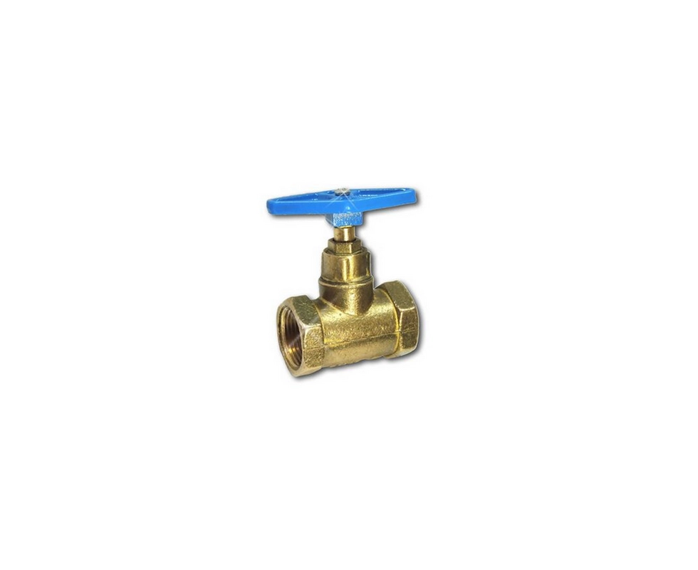 Купить Клапан 1/2 вн-вн резьба ручка ЦВЕТЛИТ                                                               