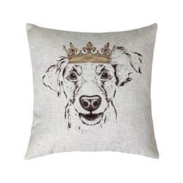 Купить Подушка декоративная MATEX BIBOP КОРОЛЬ СОБАКА 40x40                                                