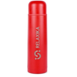 Купить Термос 750 мл Relaxika 101 узкое горло красный                                                      