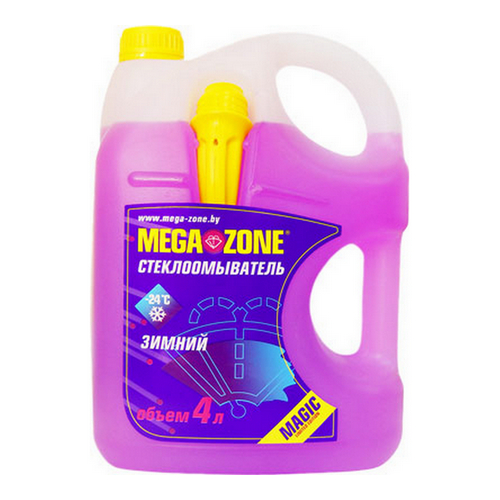 Купить Стеклоомыватель MegaZone Magic -24С 4л фиолетовая