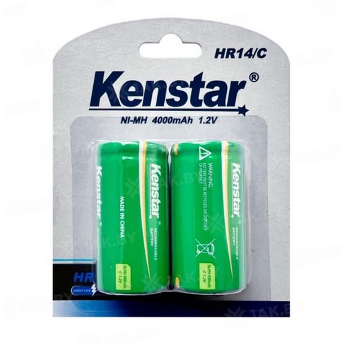 Купить Аккумуляторы никель-металлгидридные KenStar HR14/C Ni-Mh 4000 mAh BL-2                              