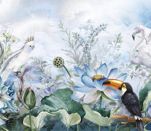 Купить Фотообои Сюжет В342 ''Тукан'' размер 3,10 * 2,70                                                      