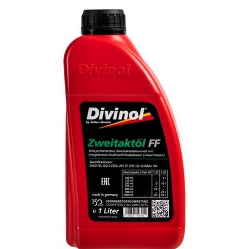 Купить Масло моторное 2х-тактное DIVINOL 1л Германия                                                       