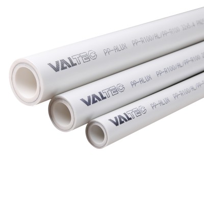 Купить Труба  армированная алюминием, PN25. 20мм(белый) PP-ALUX  VALTEC